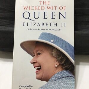 The Wicked Wit of Queen Elizabeth II Soft Back Book.